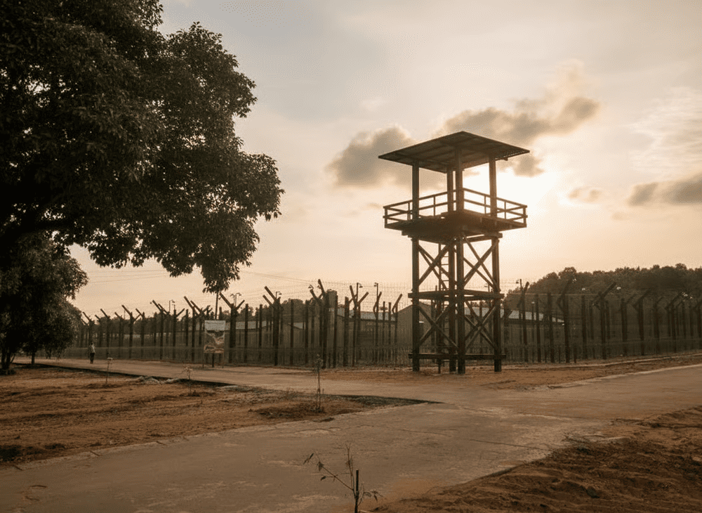 Phu Quoc Prison is located in an expansive, open area, maintaining an isolated feel reminiscent of its wartime atmosphere